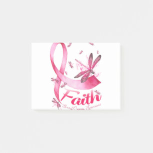 Post-it® T-Shirt Faith Dragonfly Sensibilisation au Cancer 