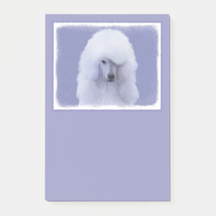 Post-it® Tableau blanc standard de caniche - Art original d