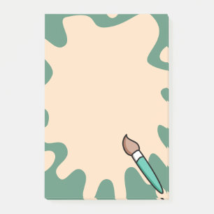 Post-it® Tache de peinture Pinceau Artistique