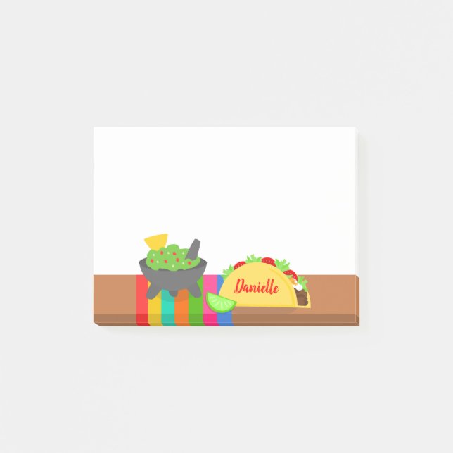 Post-it® Taco et Guacamole (Devant)