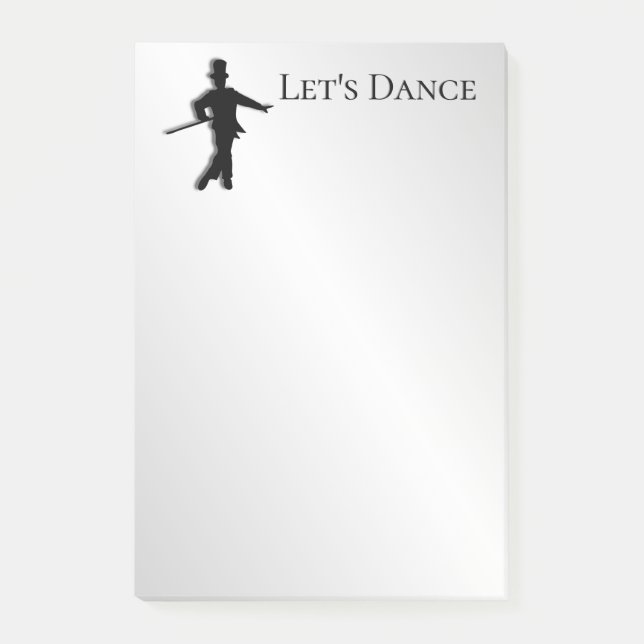 Post-it® Tap Dancer Dansons (Devant)