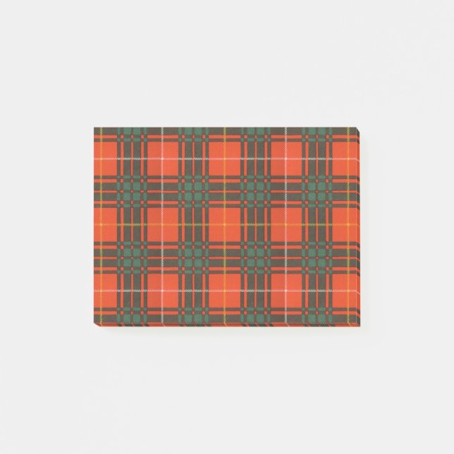 Post-it® Tartan écossais de kilt de plaid de clan de (Devant)