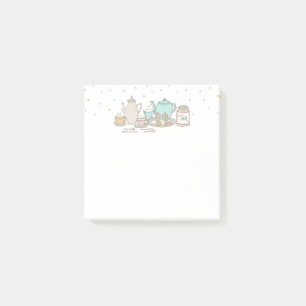 Post-it® Tea Party Set High Tea Post-It Notes Pad