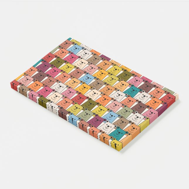 Post-it® Teddy Bear (Incliné)