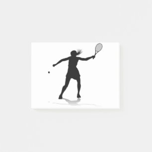 Post-it® Tennis Silhouette Joueuse Sport Femme