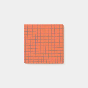 Post-it® Terracotta Check Motif élégant et pratique