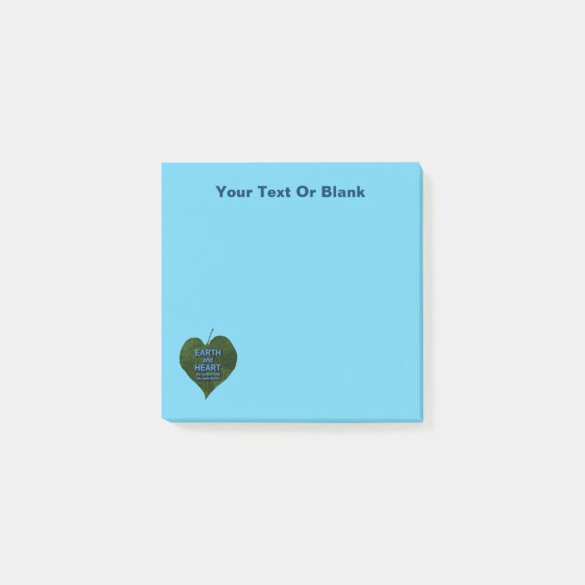Post-it® Terre - Anagram du coeur (Devant)