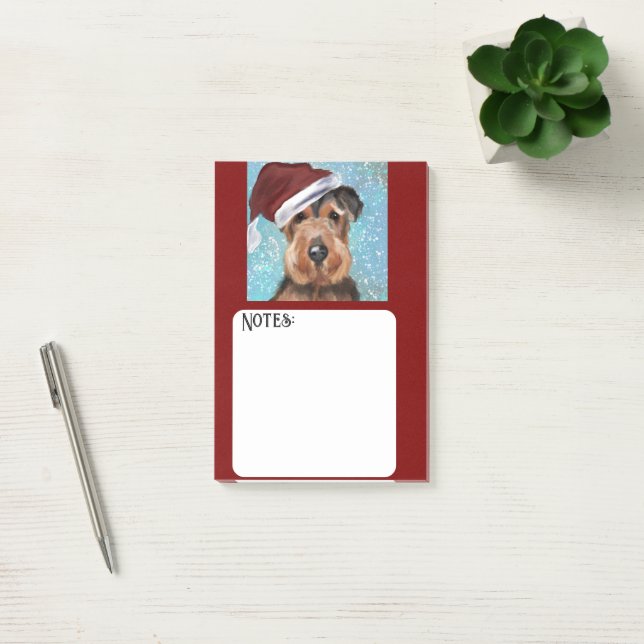 POST-IT® TERRIERS AIREDALE (Bureau)