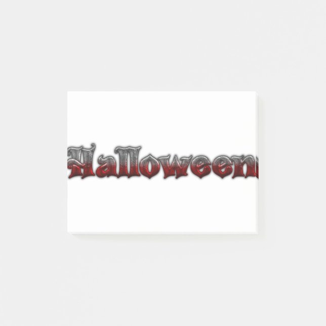 Post-it® Texte cool - Halloween (Devant)