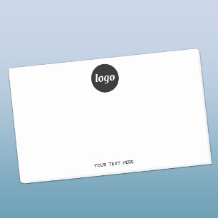 Post-it® Texte de logo simple pour promotion d'entreprise