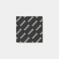 Texte personnalisable | Bold Modern Black & White