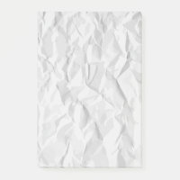 Texture de papier froissée par blanc