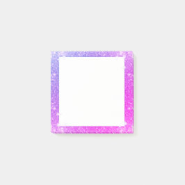 Post-it® Texture pourpre de Faux d'étincelle de parties