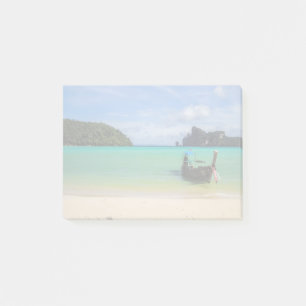 Post-it® Thaïlande Travel Beach Photo avec Fishing Boat