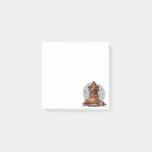 Post-it® Thanksgiving Golden Retriever Chien