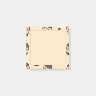 Post-it® Thé au lait Brown Boba Cute Notes collantes