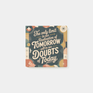 Post-it® The Only Limit To Our Realization Of Tomorrow