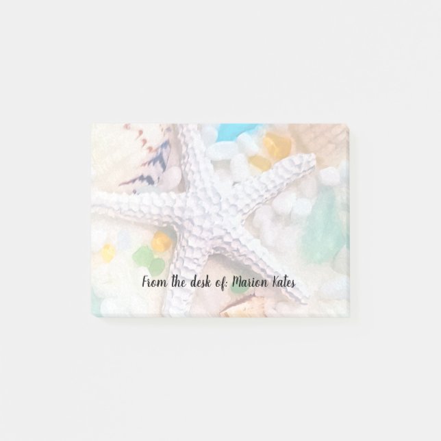 Post-it® Thème côtier de plage (Devant)