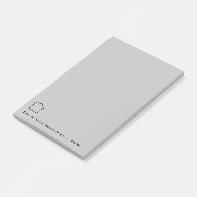 Post-it® Thème de la maison de revendeurs professionnels (Incliné)