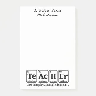 Post-it® Thème de la science de l'appréciation de l'enseign