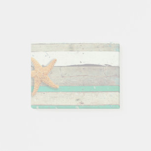 Post-it® Thème Plage Starfish Mariage Rustique