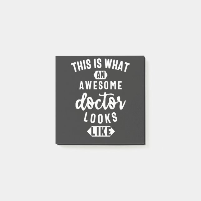 Post-it® This Is What An Awesome Doctor Looks Like (Devant)