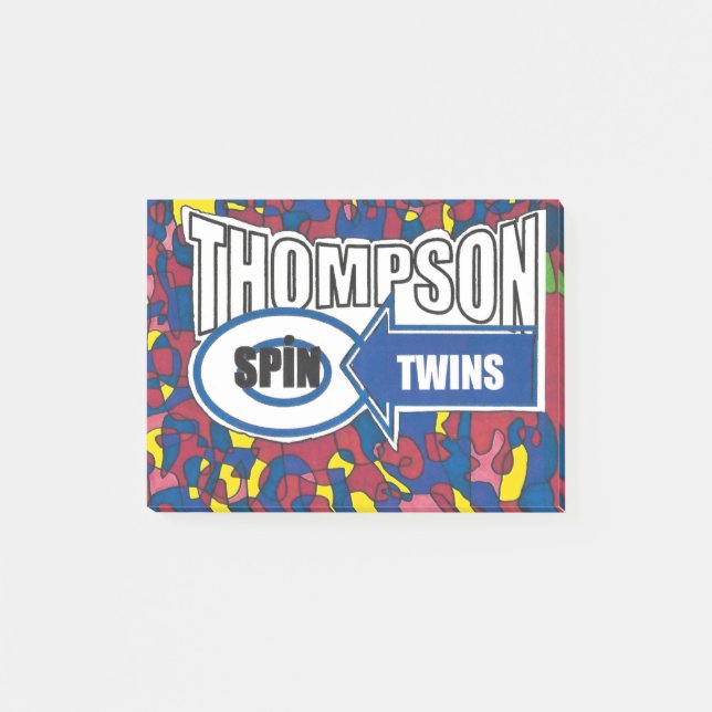 Post-it® Thompson Spin Twins. (Devant)