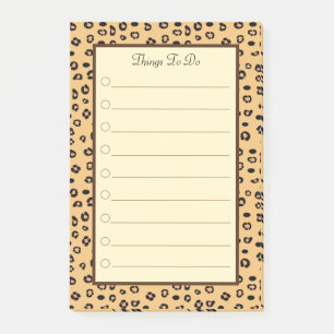 Post-it® Tiger Motif Personnalisé Les Choses À Faire