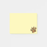 Tiger Paw Dessin Notes mites