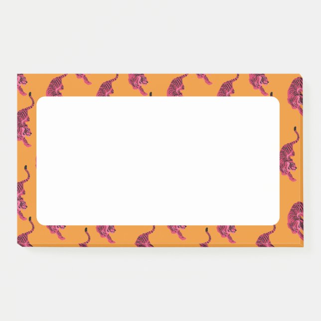 Post-it® Tiger - Vibrant Pink (Devant)