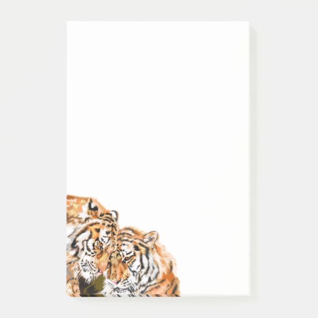 Post-it® Tigers Amour de famille (Devant)
