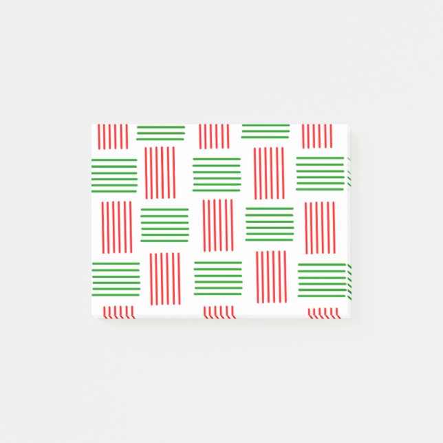 Post-it® tissage de Noël (Devant)
