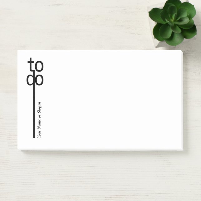 Post-it® To Do Personalized Post It Notes (Bureau)