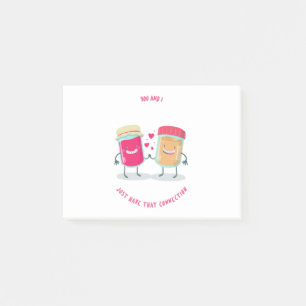 Post-it® Toi et moi, juste cette connexion Peanut Butter Je