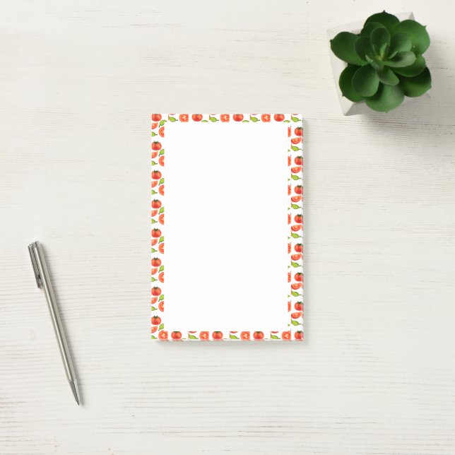 Post-it® Tomates Et Feuilles D'Orégano (Bureau)