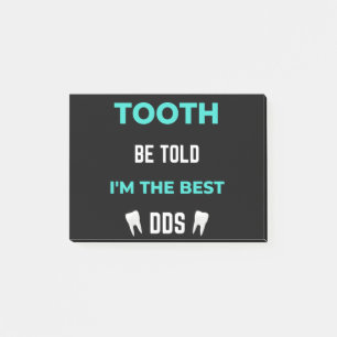 Post-it® Tooth Be Told I'm