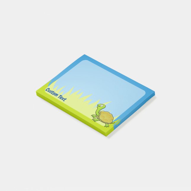 Post-it® Tortue caricaturale (Incliné)