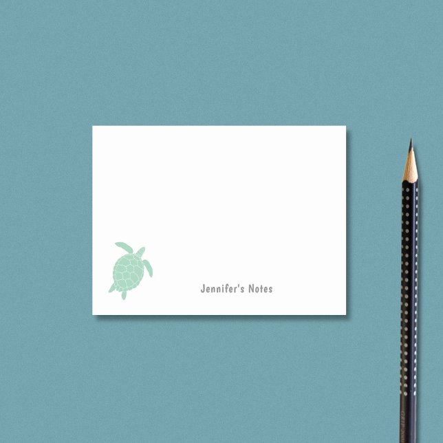 Post-it® Tortue de mer (Sea Turtle Post-it Notes)