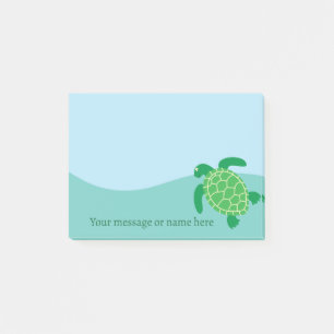 Post-it® Tortue marine personnalisée