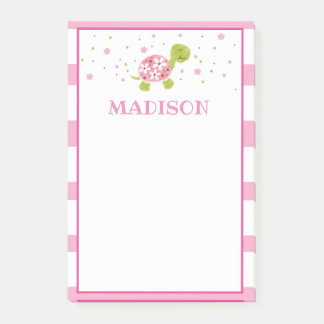 Post-it® Tortue rose Poster