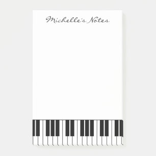 Post-it® Touches de piano personnalisées notes collantes po