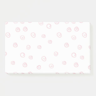 Post-it® tourbillon blanc moderne