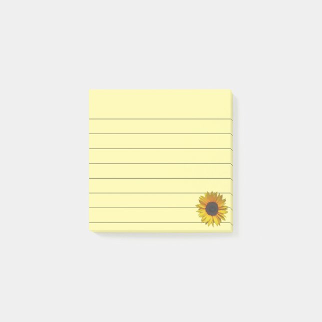 Post-it® Tournesol 3x3 (Devant)
