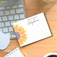 Tournesol Du Bureau De Personnalisé