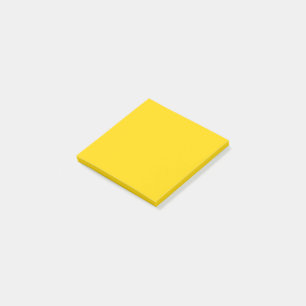 Post-it® Tournesol Jaune Couleur solide