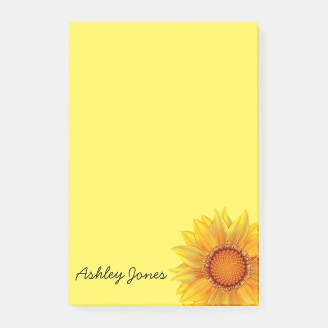 Post-it® Tournesol post-it-notes (Devant)