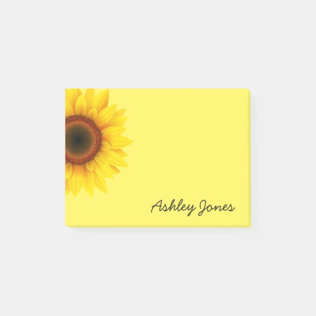 Post-it® Tournesol post-it-notes (Devant)