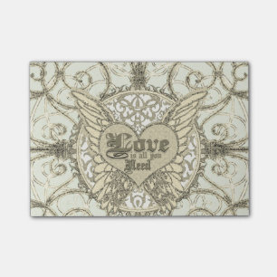 Post-it® Tout ce dont vous avez besoin, c'est de l'amour av
