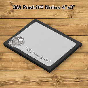 Post-it® Tout ce dont vous avez besoin de chouette