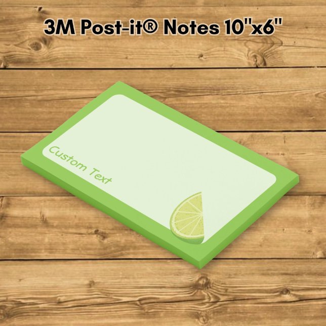 Post-it® Tranche de citron vert (Créateur téléchargé)